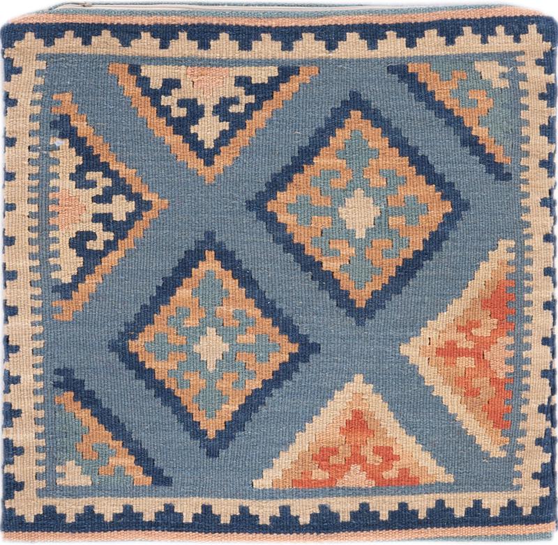 Persisk teppe Kelim Fars Kissen 40x40 40x40, Persisk teppe Knyttet for hånd