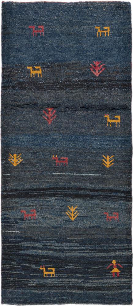 Tapis persan Persan Gabbeh 183x76 183x76, Tapis persan Noué à la main