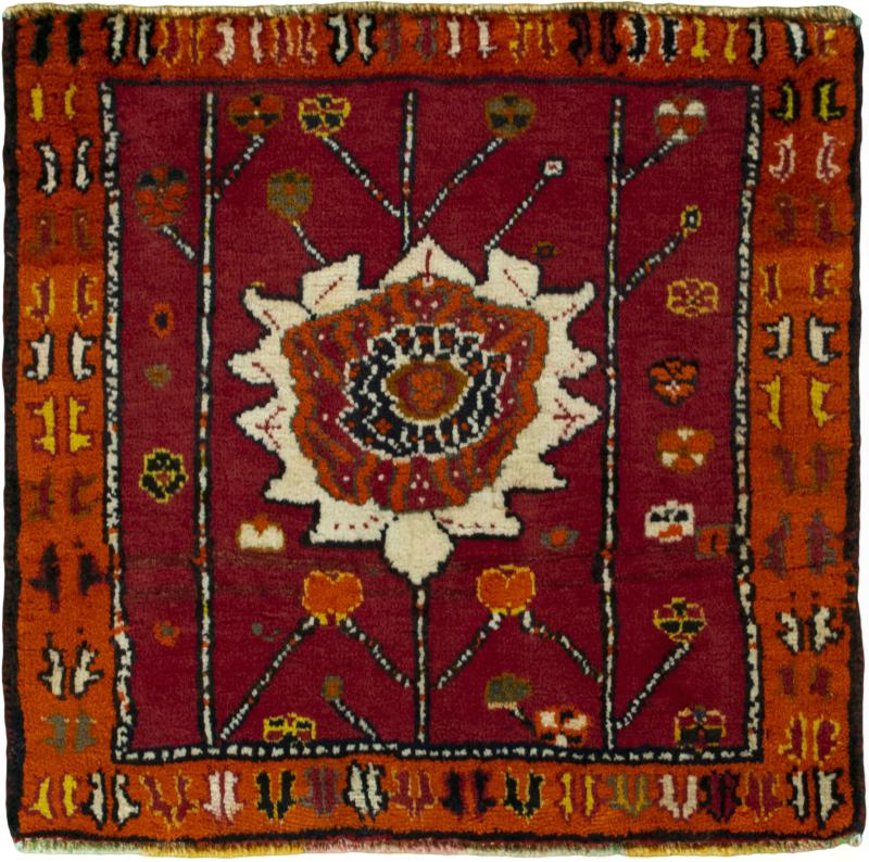 Persian Rug Shiraz 56x59 56x59, Persian Rug Knotted by hand