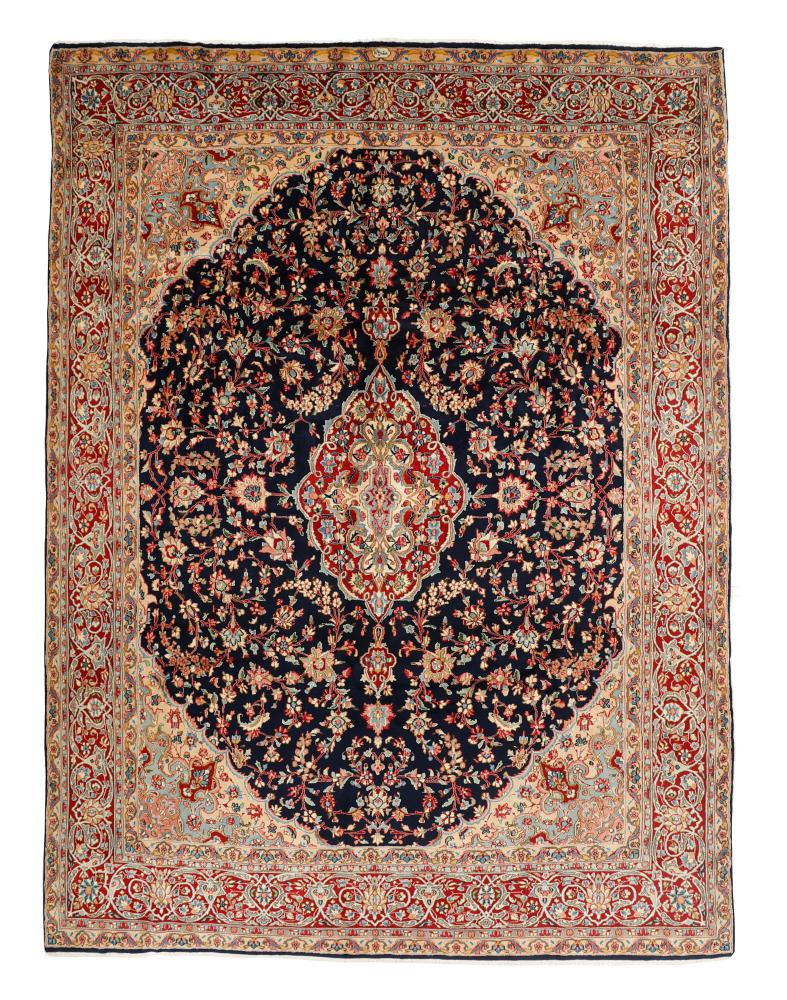 Tapete persa Kerman 365x285 365x285, Tapete persa Atado à mão