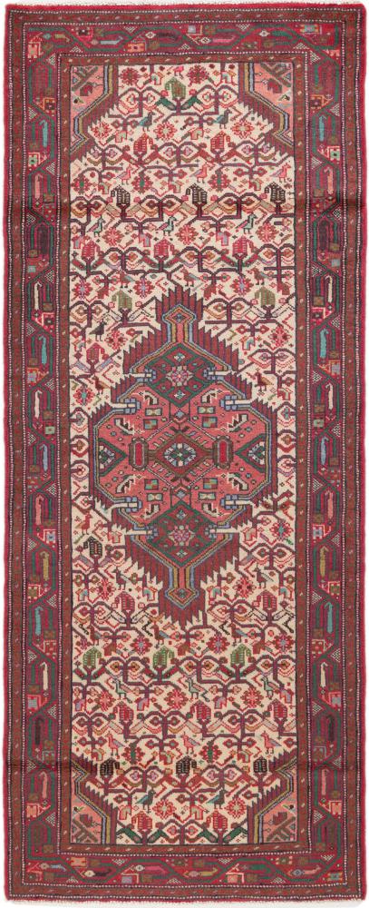 Persian Rug Rudbar 6'5"x2'6" 6'5"x2'6", Persian Rug Knotted by hand