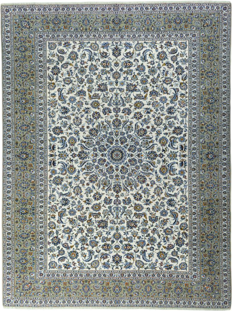 Tapis persan Kashan 405x307 405x307, Tapis persan Noué à la main