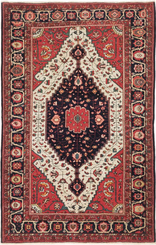 Persialainen matto Sarough Farahan Antiikki 199x126 199x126, Persialainen matto Solmittu käsin