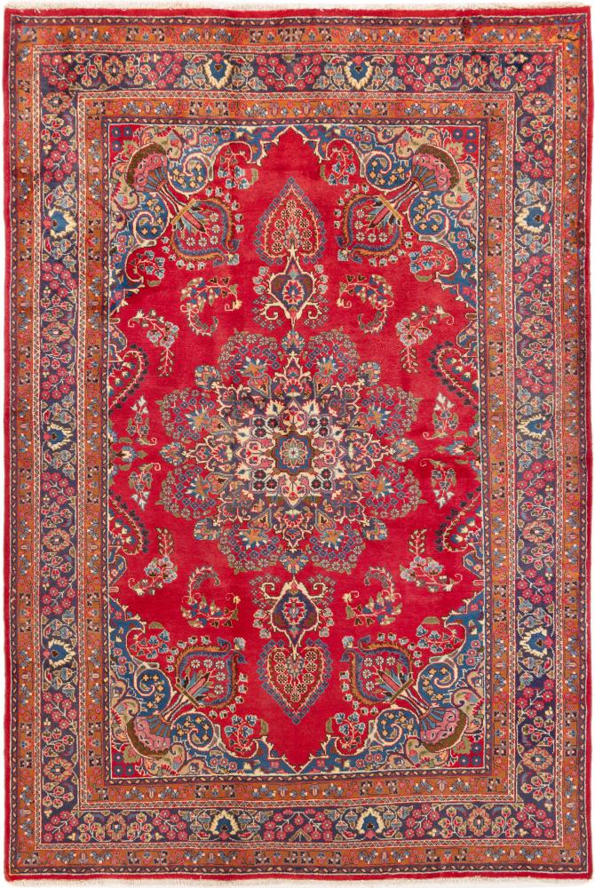 Persian Rug Mashhad 295x198 295x198, Persian Rug Knotted by hand