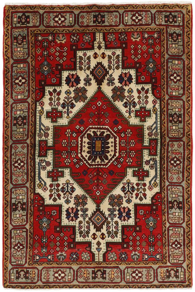Persian Rug Nahavand 211x140 211x140, Persian Rug Knotted by hand