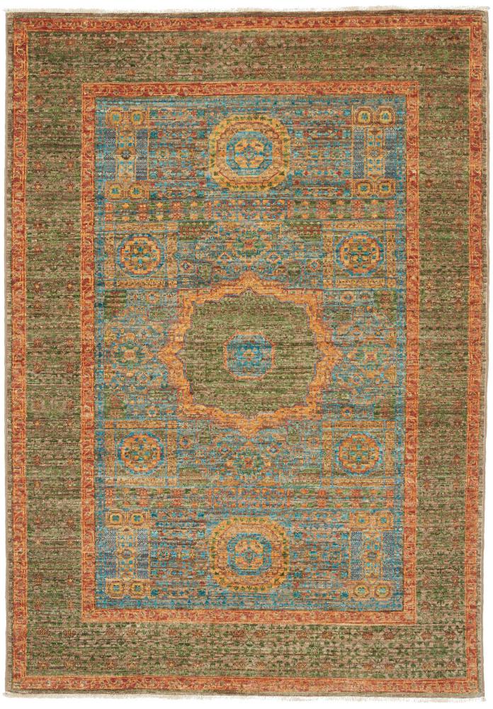 Tapis pakistanais Mamluk 150x104 150x104, Tapis persan Noué à la main