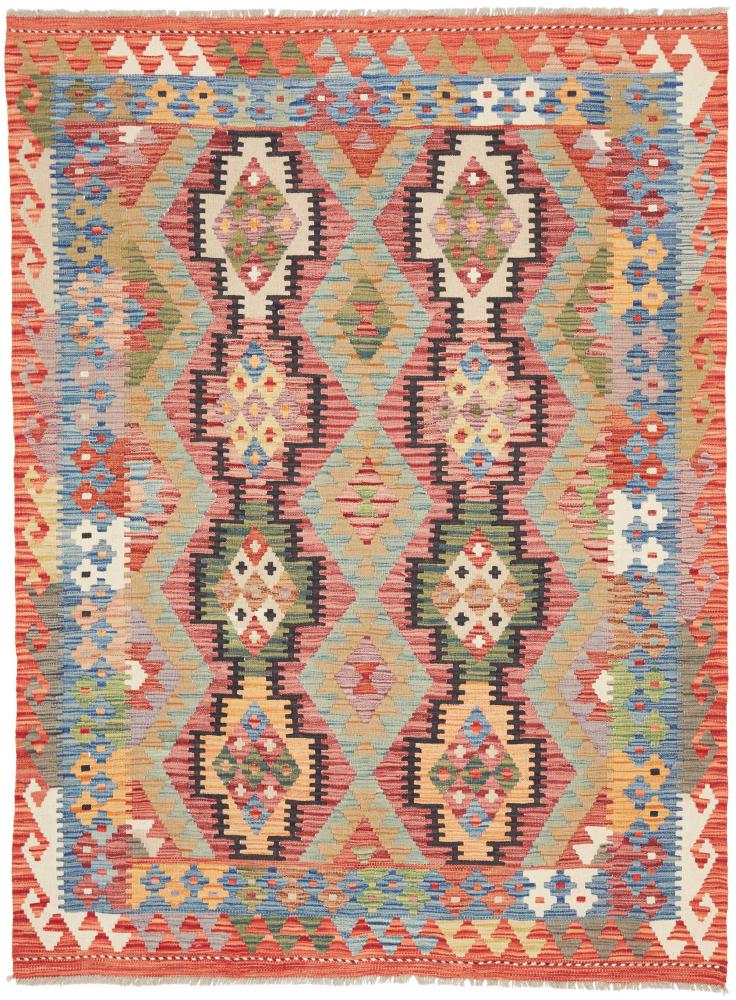 Afghan rug Kilim Afghan 198x146 198x146, Persian Rug Woven by hand