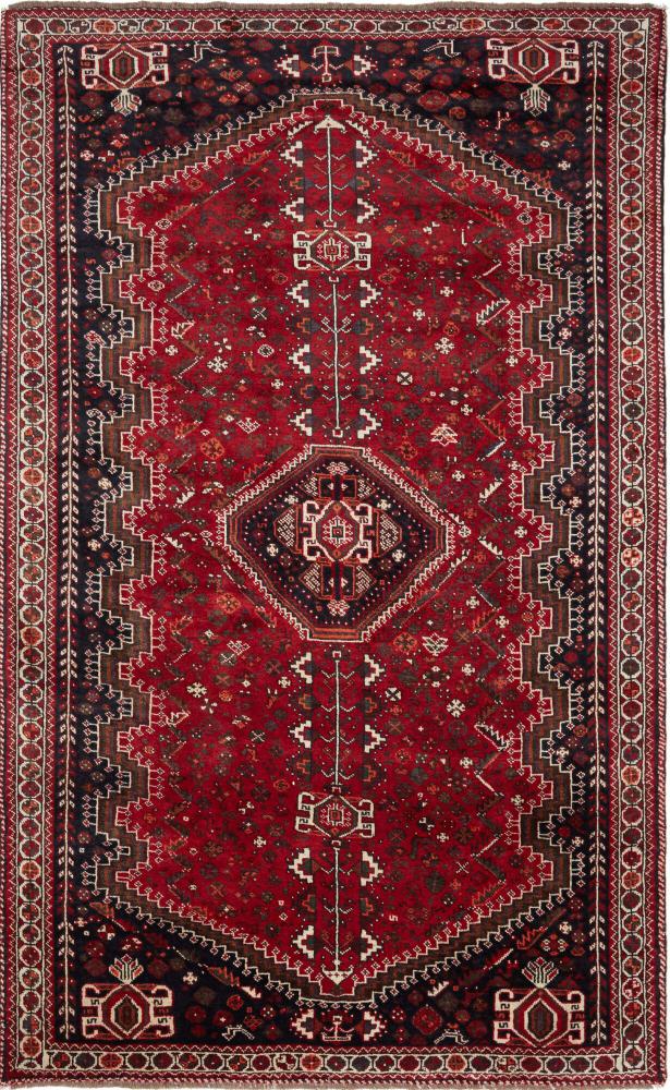 Persian Rug Shiraz 269x164 269x164, Persian Rug Knotted by hand