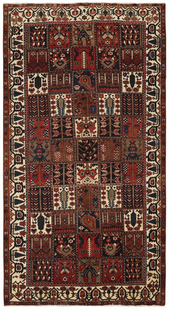 Perzisch tapijt Bakhtiari 284x156 284x156, Perzisch tapijt Handgeknoopte