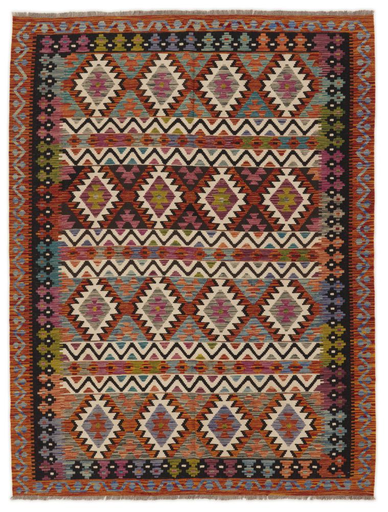 Afghanischer Teppich Kelim Afghan 7'10"x5'10" 7'10"x5'10", Perserteppich Handgewebt