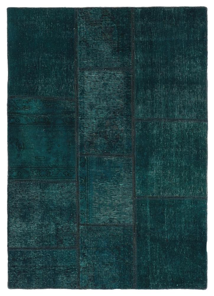 Alfombra persa Patchwork 157x111 157x111, Alfombra persa Anudado a mano