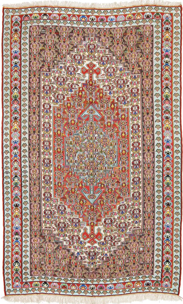 Perzsa szőnyeg Kilim Senneh 259x161 259x161, Perzsa szőnyeg Kézzel csomózva