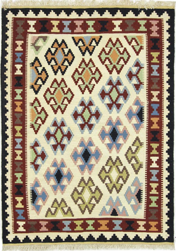 Tapete persa Kilim Fars 151x104 151x104, Tapete persa Tecido à mão