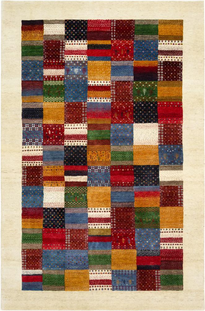 Tapete persa Persa Gabbeh Loribaft 254x172 254x172, Tapete persa Atado à mão