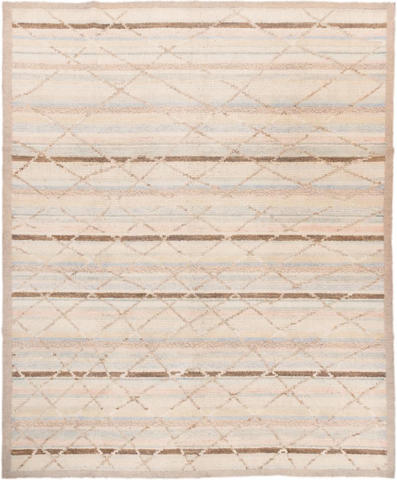 Marokkanischer Teppich Berber Maroccan 9'11"x8'2" 9'11"x8'2", Perserteppich Handgeknüpft