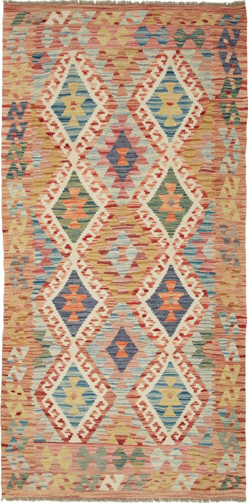 Afghan rug Kilim Afghan 209x101 209x101, Persian Rug Woven by hand