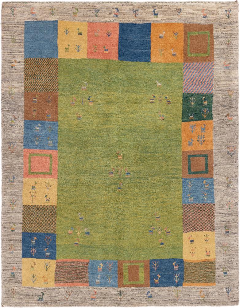 Perserteppich Perser Gabbeh Pure 195x152 195x152, Perserteppich Handgeknüpft