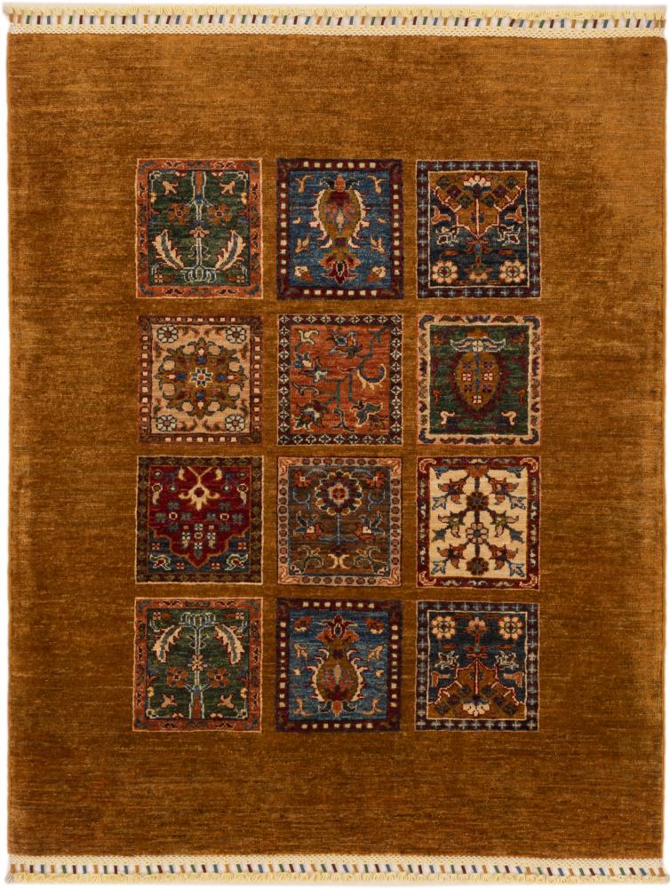 Afghansk tæppe Arijana Shaal 154x122 154x122, Persisk tæppe Knyttet i hånden