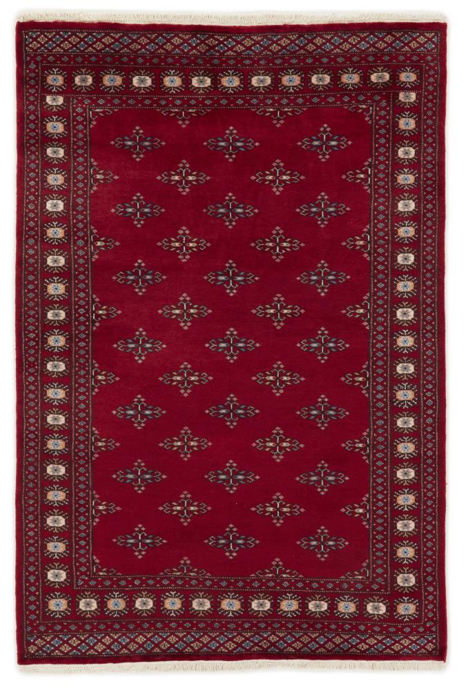 Pakistanischer Teppich Pakistan Buchara 2ply 200x136 200x136, Perserteppich Handgeknüpft