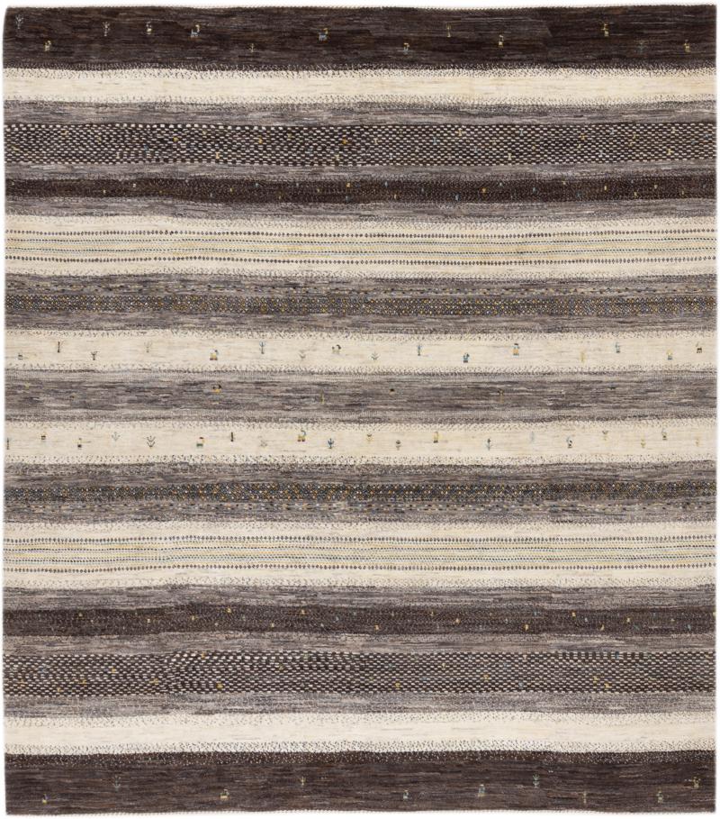 Persialainen matto Persia Gabbeh Loribaft Tabiibaft 282x251 282x251, Persialainen matto Solmittu käsin
