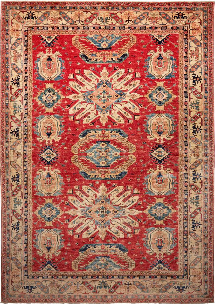 Tapete paquistanês Super Kazak 414x303 414x303, Tapete persa Atado à mão