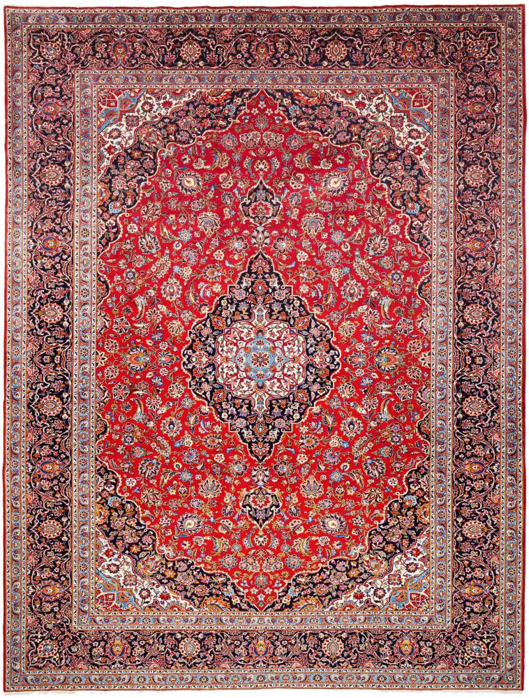 Persisk teppe Keshan Ardekan 404x308 404x308, Persisk teppe Knyttet for hånd