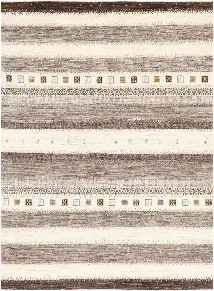 Persian rug Perser Gabbeh Loribaft Natura 6'9"x4'11" 6'9"x4'11", Persian rug Hand-knotted