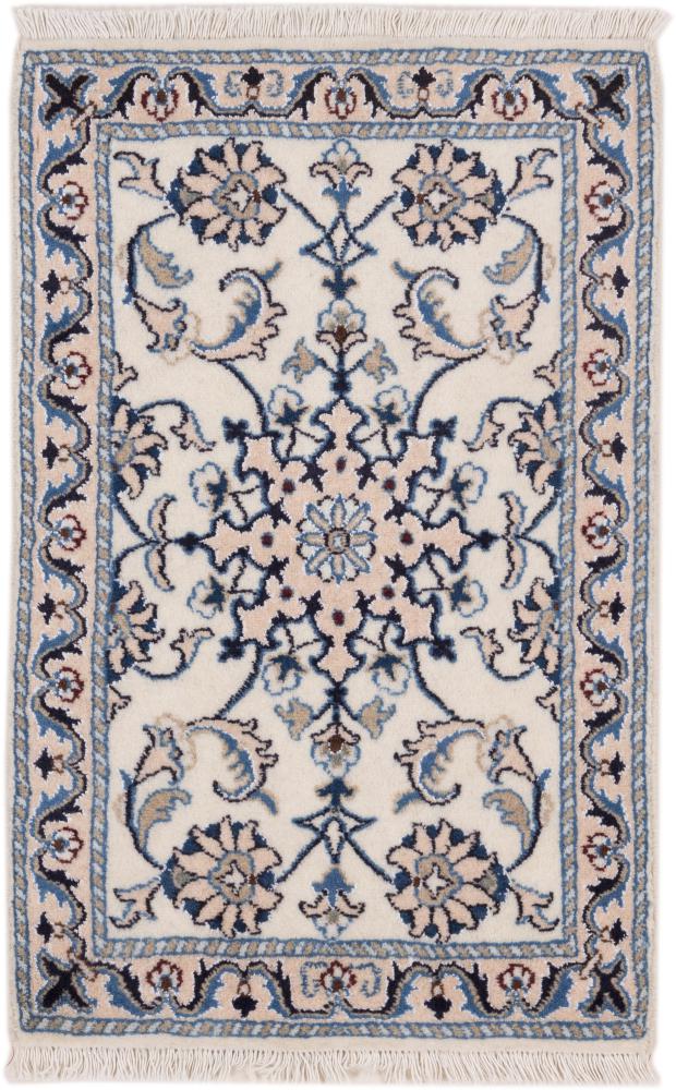 Persian Rug Nain 2'11"x2'0" 2'11"x2'0", Persian Rug Knotted by hand