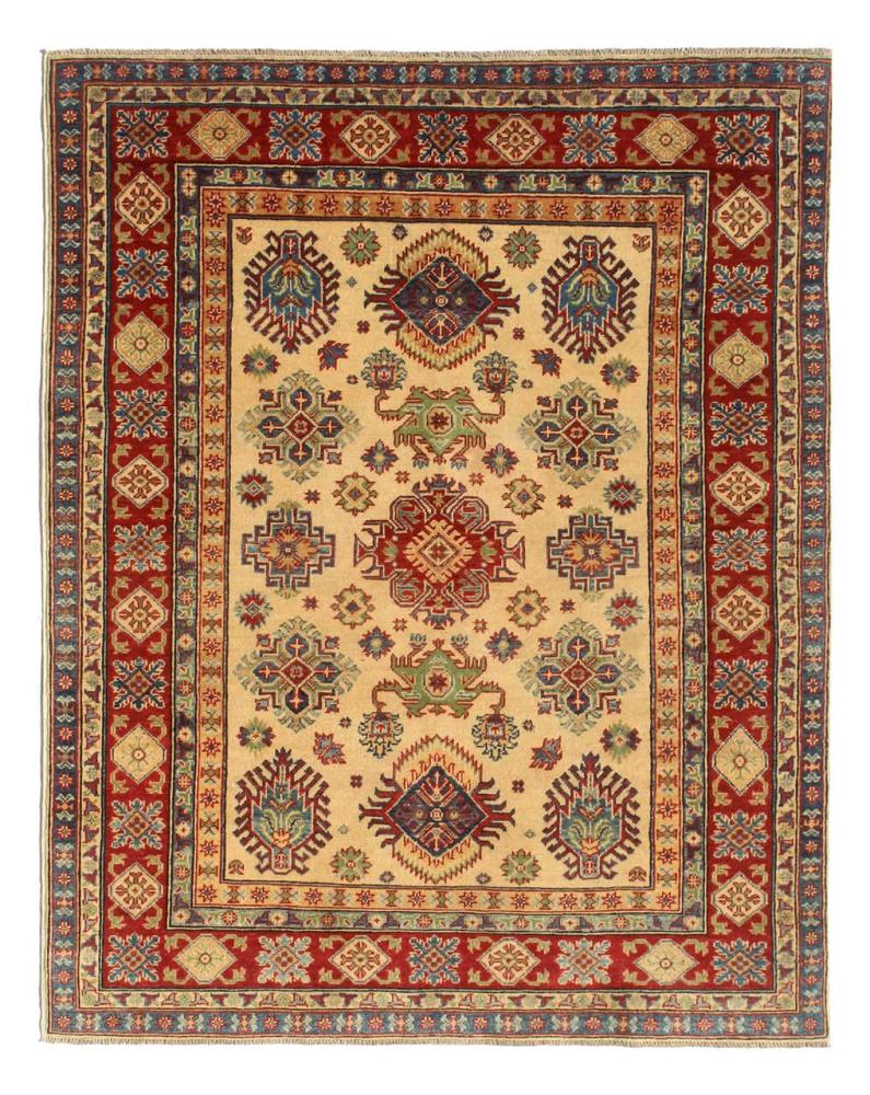 Afganistan-matto Kazak Ghazni 196x153 196x153, Persialainen matto Solmittu käsin