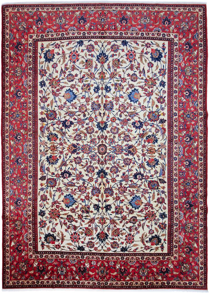 Tapis persan Ispahan 443x315 443x315, Tapis persan Noué à la main