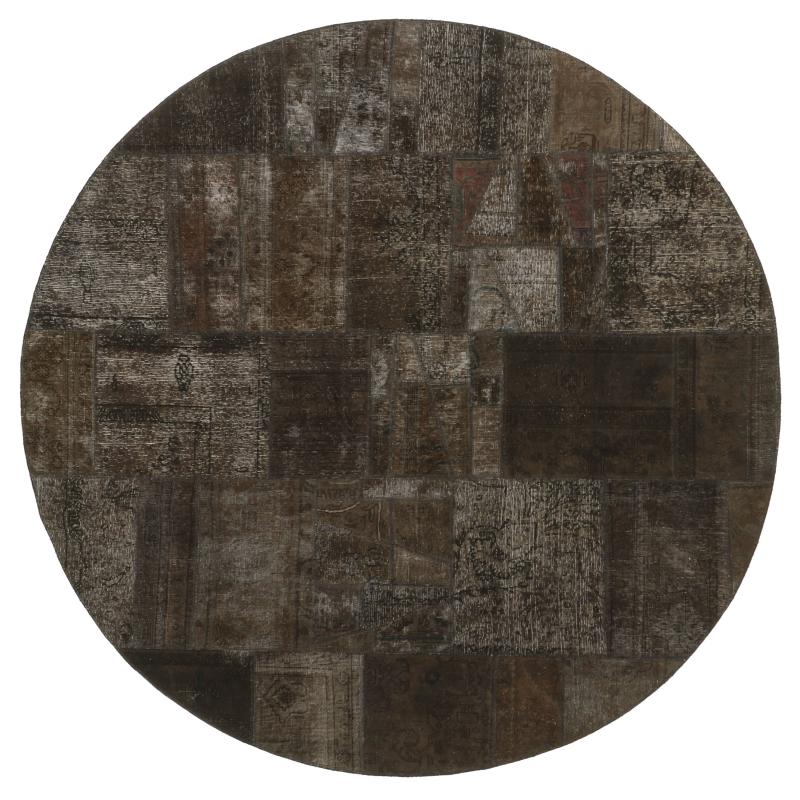 Perserteppich Patchwork 8'3"x8'2" 8'3"x8'2", Perserteppich Handgeknüpft