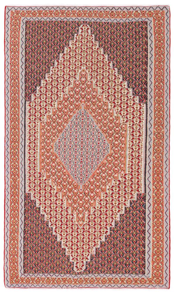 Tapete persa Kilim Fars Senneh 248x149 248x149, Tapete persa Atado à mão