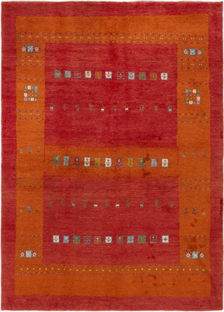 Tapis persan Persan Gabbeh Pure 207x150 207x150, Tapis persan Noué à la main