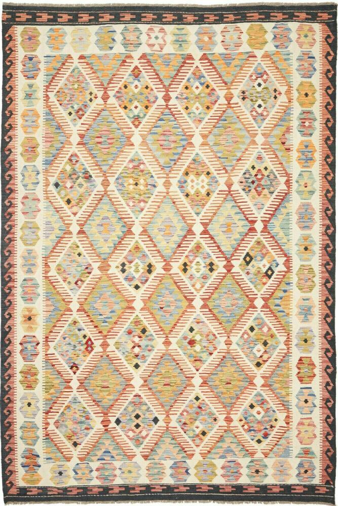 Tapete afegão Kilim Afegão 301x205 301x205, Tapete persa Tecido à mão