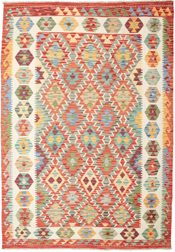 Afghan rug Kilim Afghan 228x167 228x167, Persian Rug Woven by hand