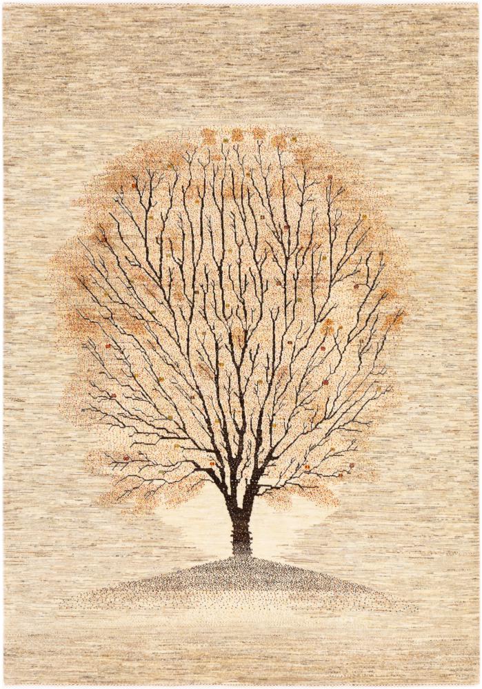 Alfombra persa Persia Gabbeh Loribaft Nowbaft 246x173 246x173, Alfombra persa Anudado a mano