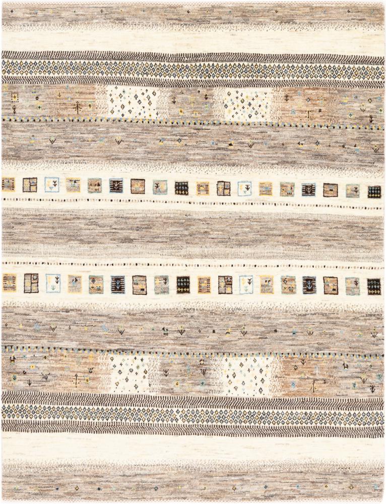 Covor persan Perser Gabbeh Loribaft Natura 197x152 197x152, Covor persan Înnodat manual
