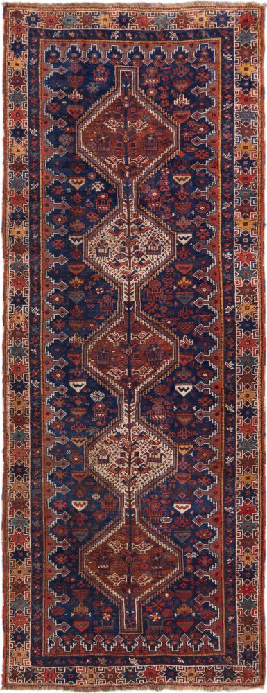 Persisk teppe Ghashghai Gammel 295x110 295x110, Persisk teppe Knyttet for hånd