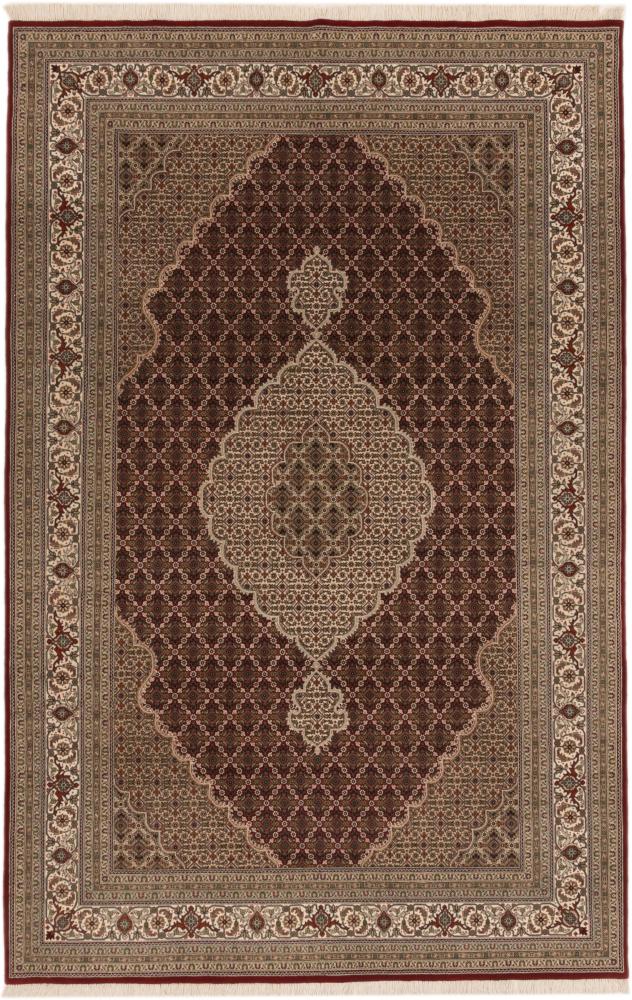 Tapis indien Indo Tabriz 307x195 307x195, Tapis persan Noué à la main