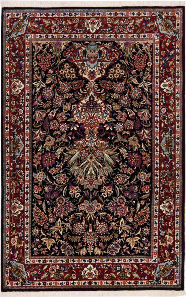 Persian Rug Qum Silk Warp 155x101 155x101, Persian Rug Knotted by hand