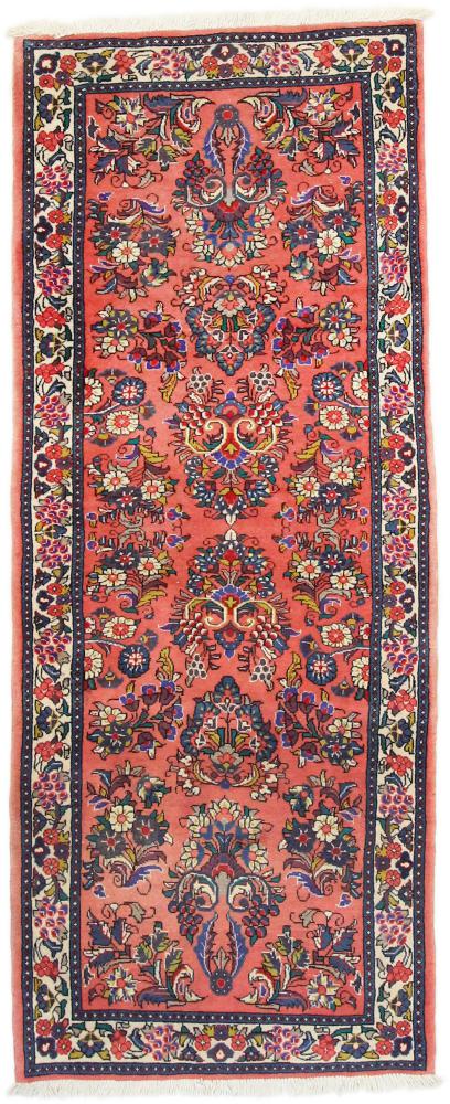 Tapete persa Sarough 212x84 212x84, Tapete persa Atado à mão