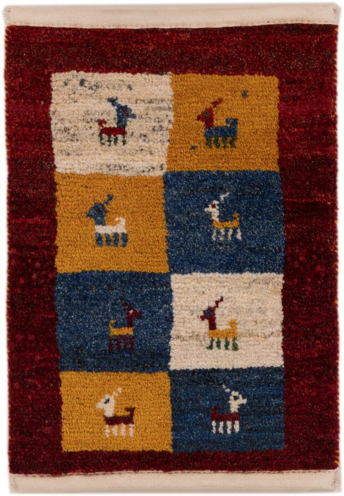 Tapis persan Persan Gabbeh 61x41 61x41, Tapis persan Noué à la main