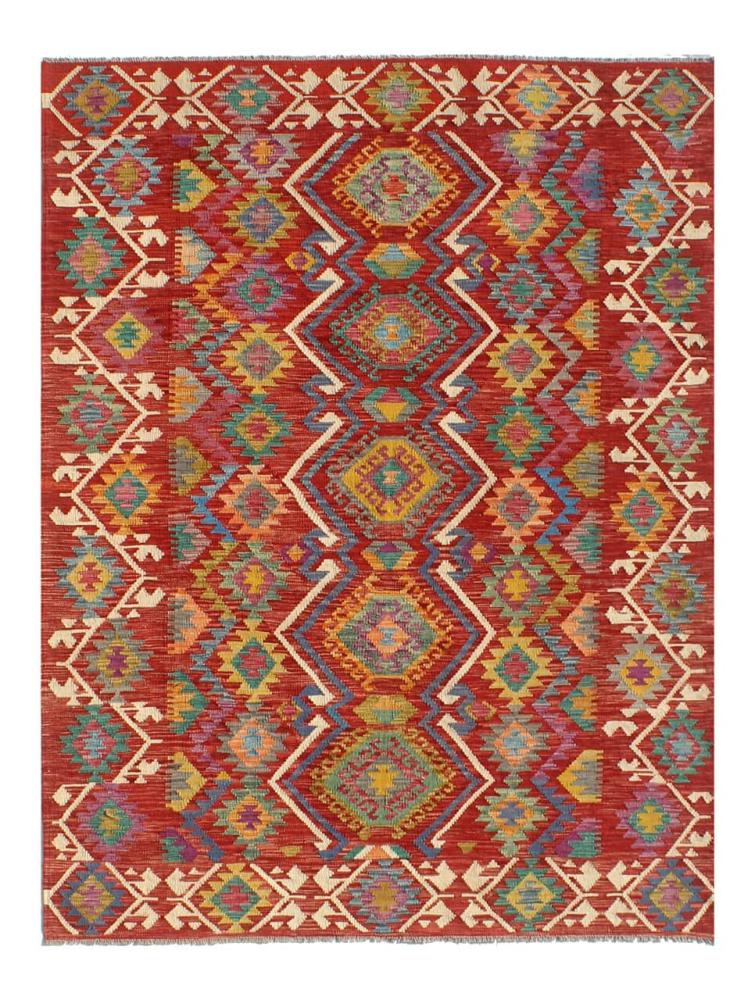 Afghan rug Kilim Afghan 8'7"x5'11" 8'7"x5'11", Persian Rug Woven by hand