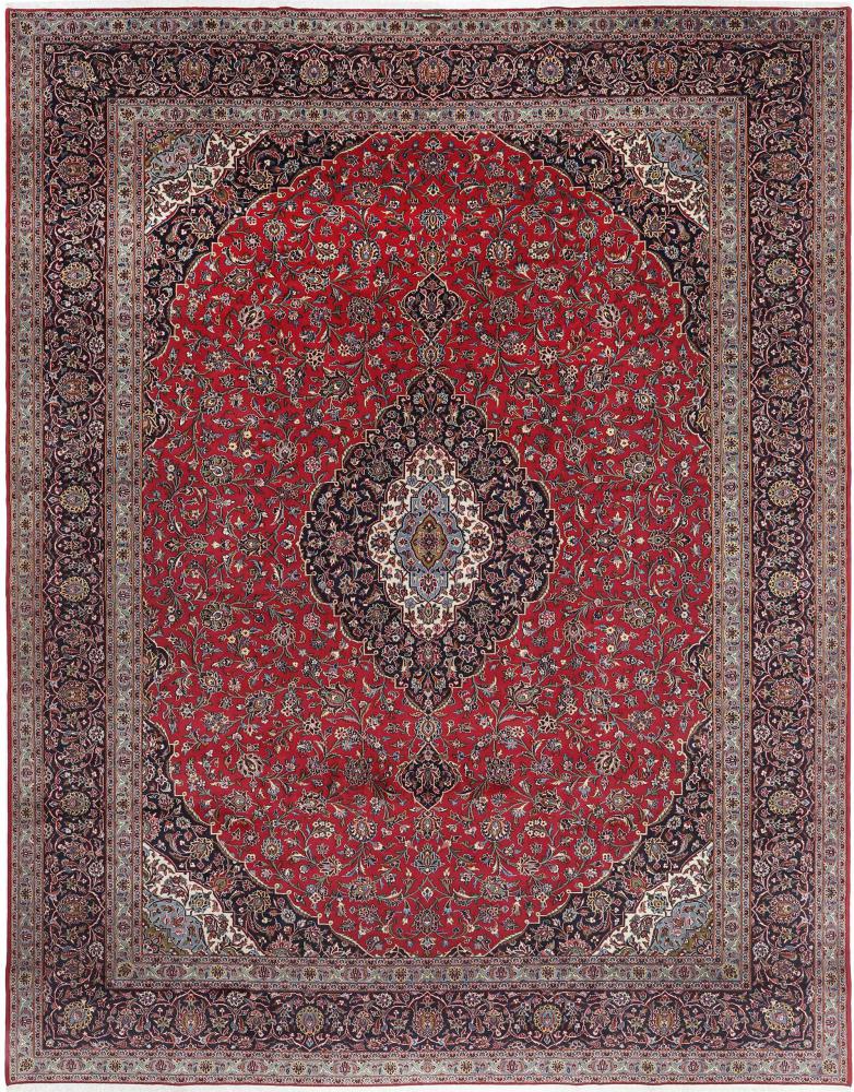 Alfombra persa Keshan 501x391 501x391, Alfombra persa Anudado a mano