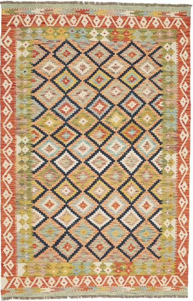 Tapete afegão Kilim Afegão 6'1"x4'0" 6'1"x4'0", Tapete persa Tecido à mão