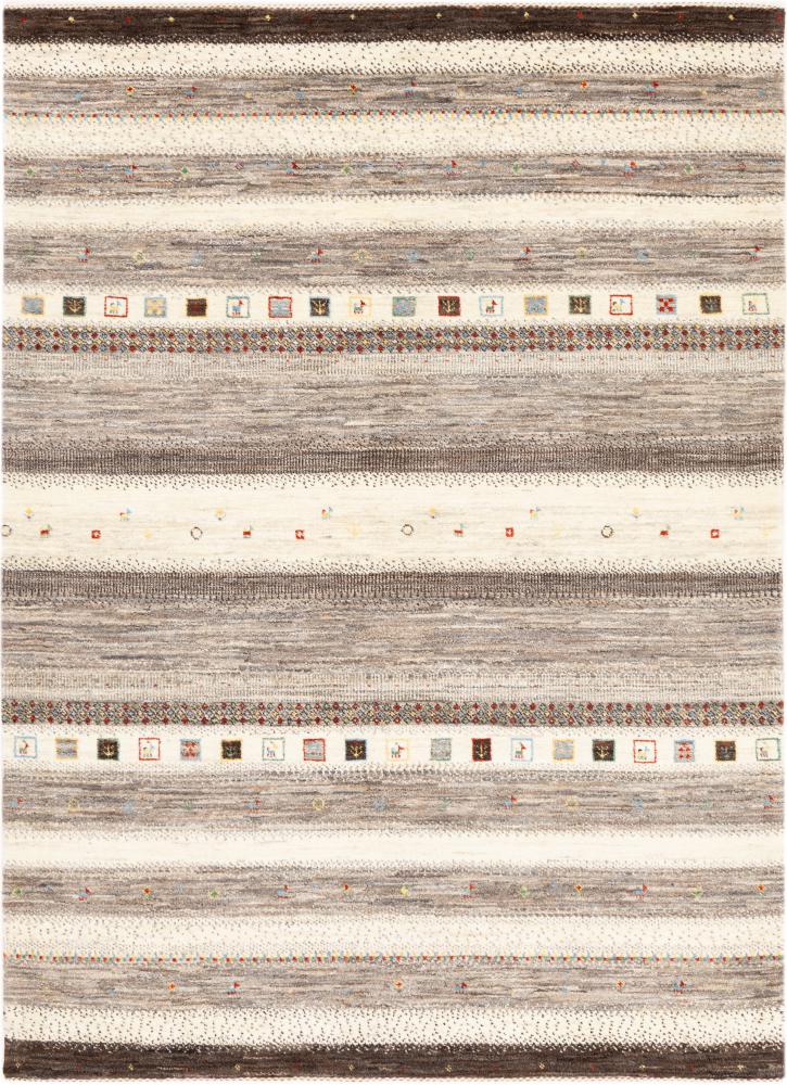 Perzisch tapijt Perser Gabbeh Loribaft Natura 209x152 209x152, Perzisch tapijt Handgeknoopt
