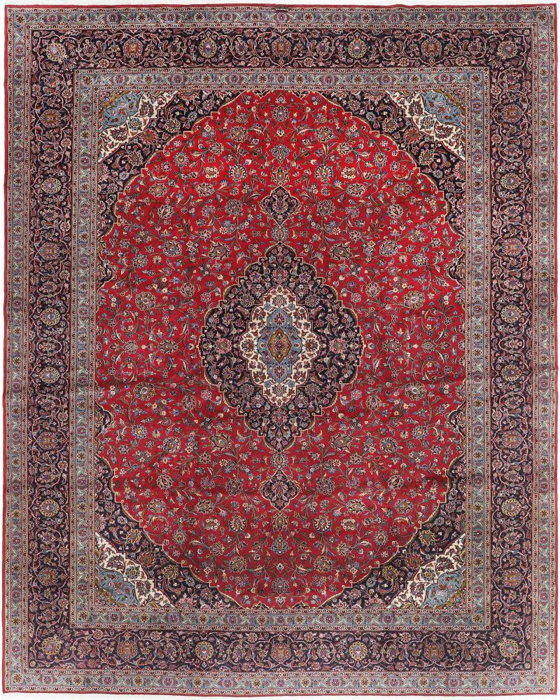 Alfombra persa Keshan 496x399 496x399, Alfombra persa Anudado a mano