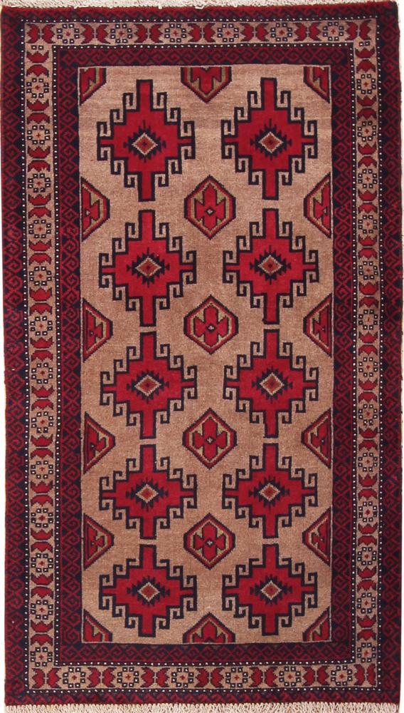 Perzisch tapijt Baluch 161x87 161x87, Perzisch tapijt Handgeknoopte
