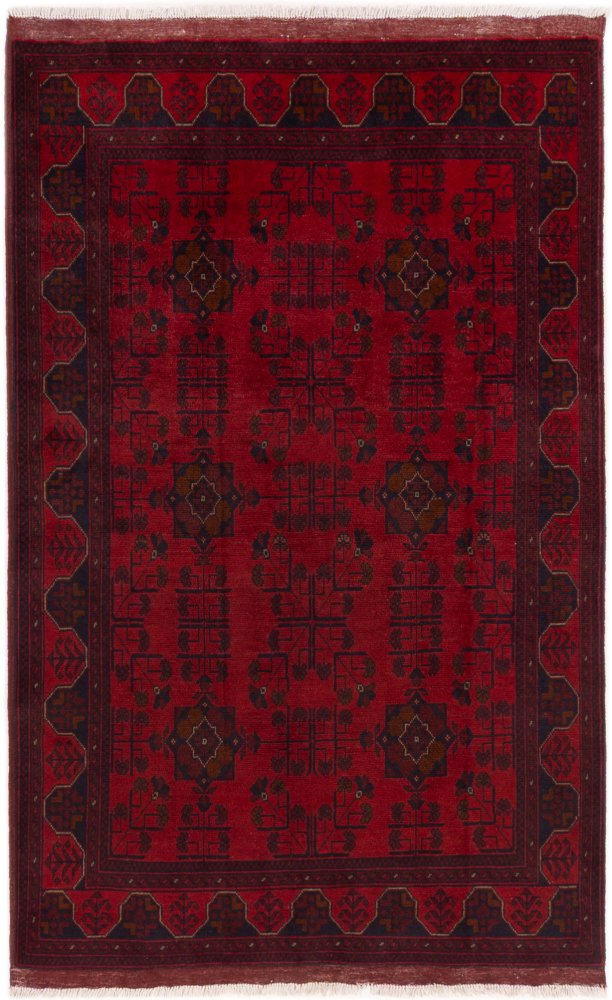 Afghansk matta Khal Mohammadi 204x127 204x127, Persisk matta Handknuten