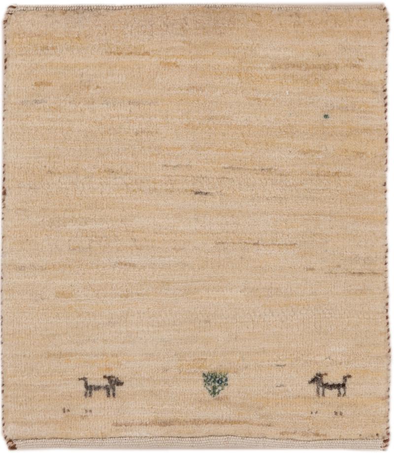 Persian Rug Persian Gabbeh 44x41 44x41, Persian Rug Knotted by hand